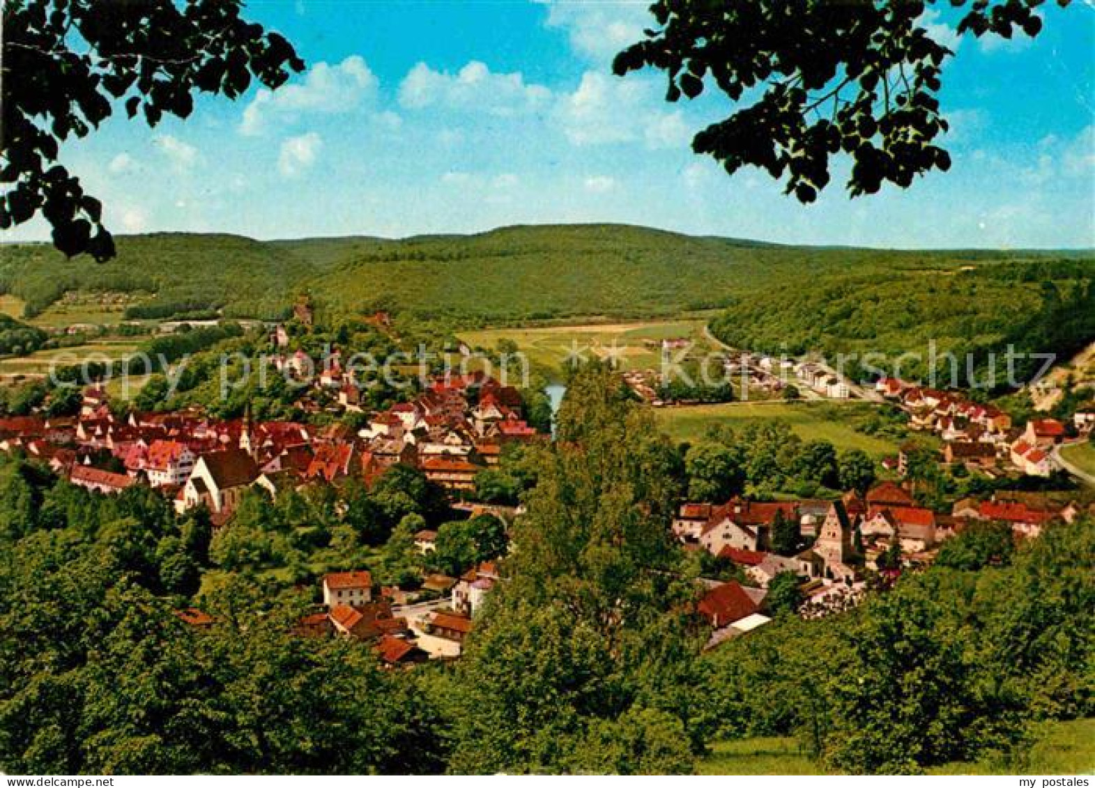 72763810 Pappenheim Mittelfranken Blick Vom Weinberg Pappenheim - Pappenheim