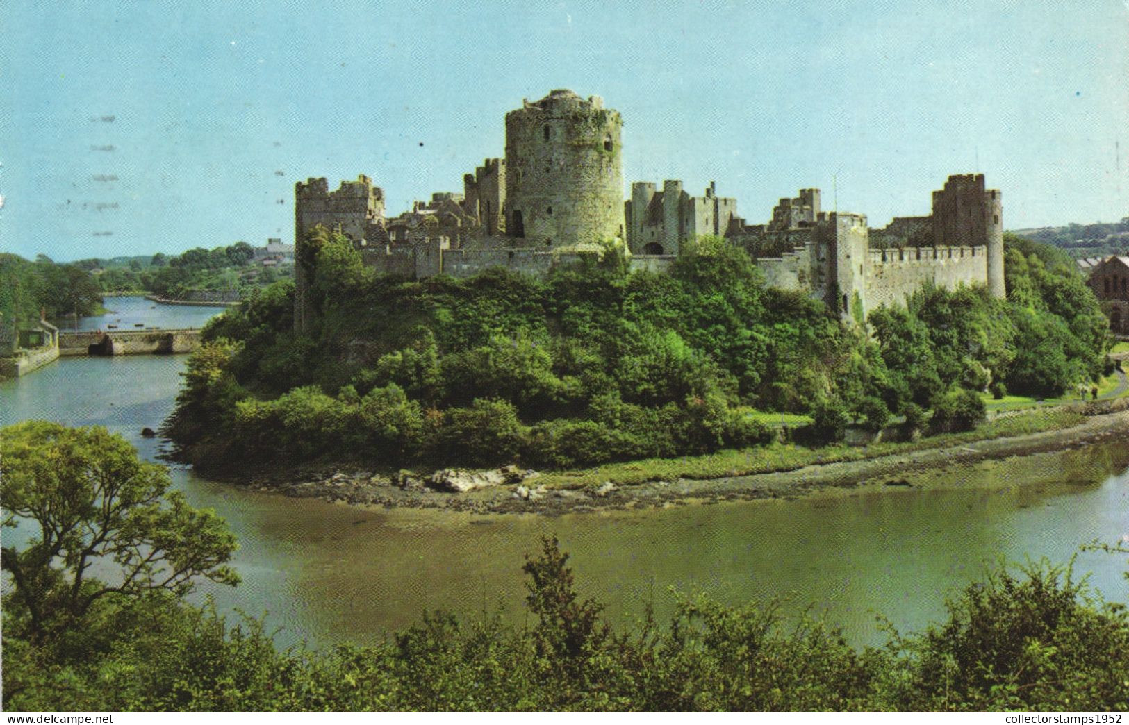 PEMBROKESHIRE, CASTLE, ARCHITECTURE, BRIDGE, WALES, UNITED KINGDOM, POSTCARD - Pembrokeshire