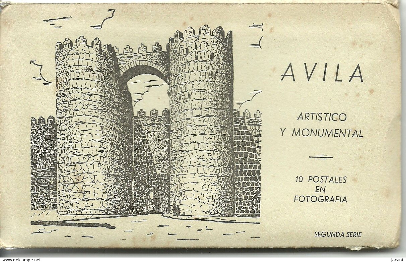 Espana - Avila - Carnet 10 Cartes - Ávila