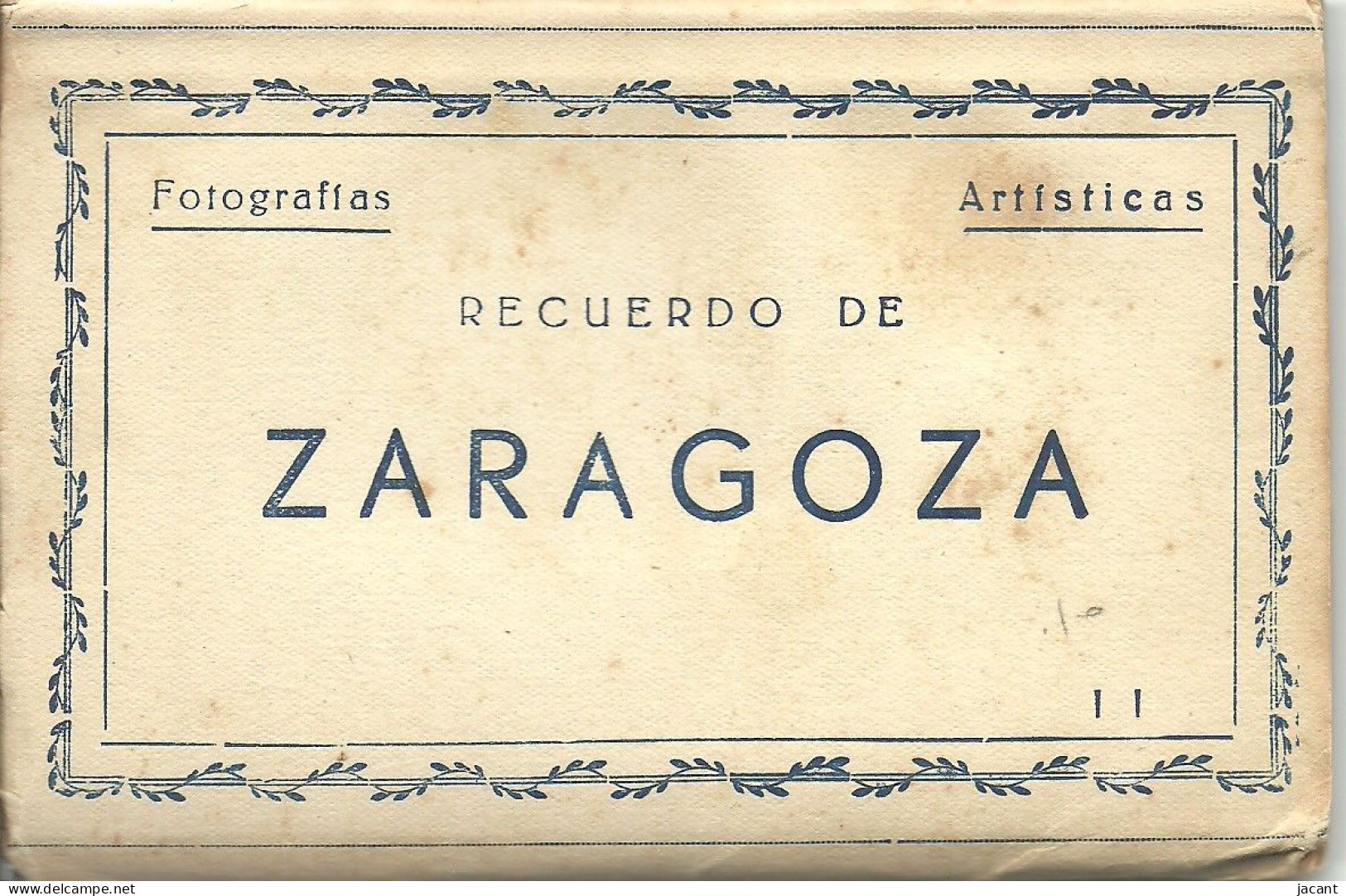 Espana -Zaragoza - Carnet 10 Cartes - Zaragoza