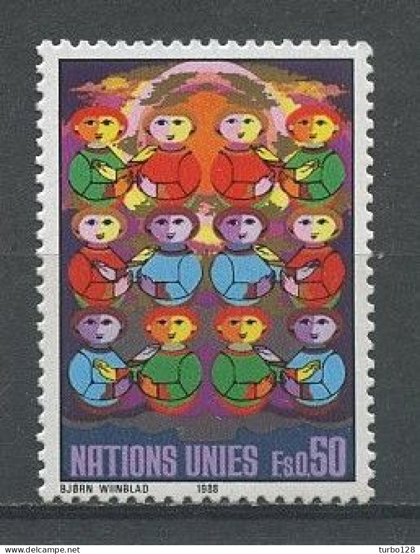 NU Genève 1987 N° 162 ** Neuf  MNH Superbe C 1 € Série Courante Allégorie De L'entente Mutuelle - Ungebraucht