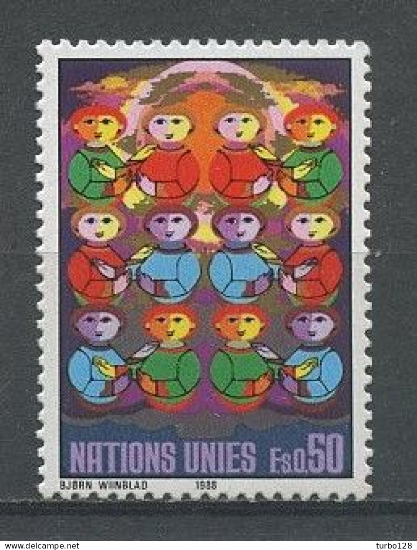 NU Genève 1987 N° 162 ** Neuf  MNH Superbe C 1 € Série Courante Allégorie De L'entente Mutuelle - Neufs