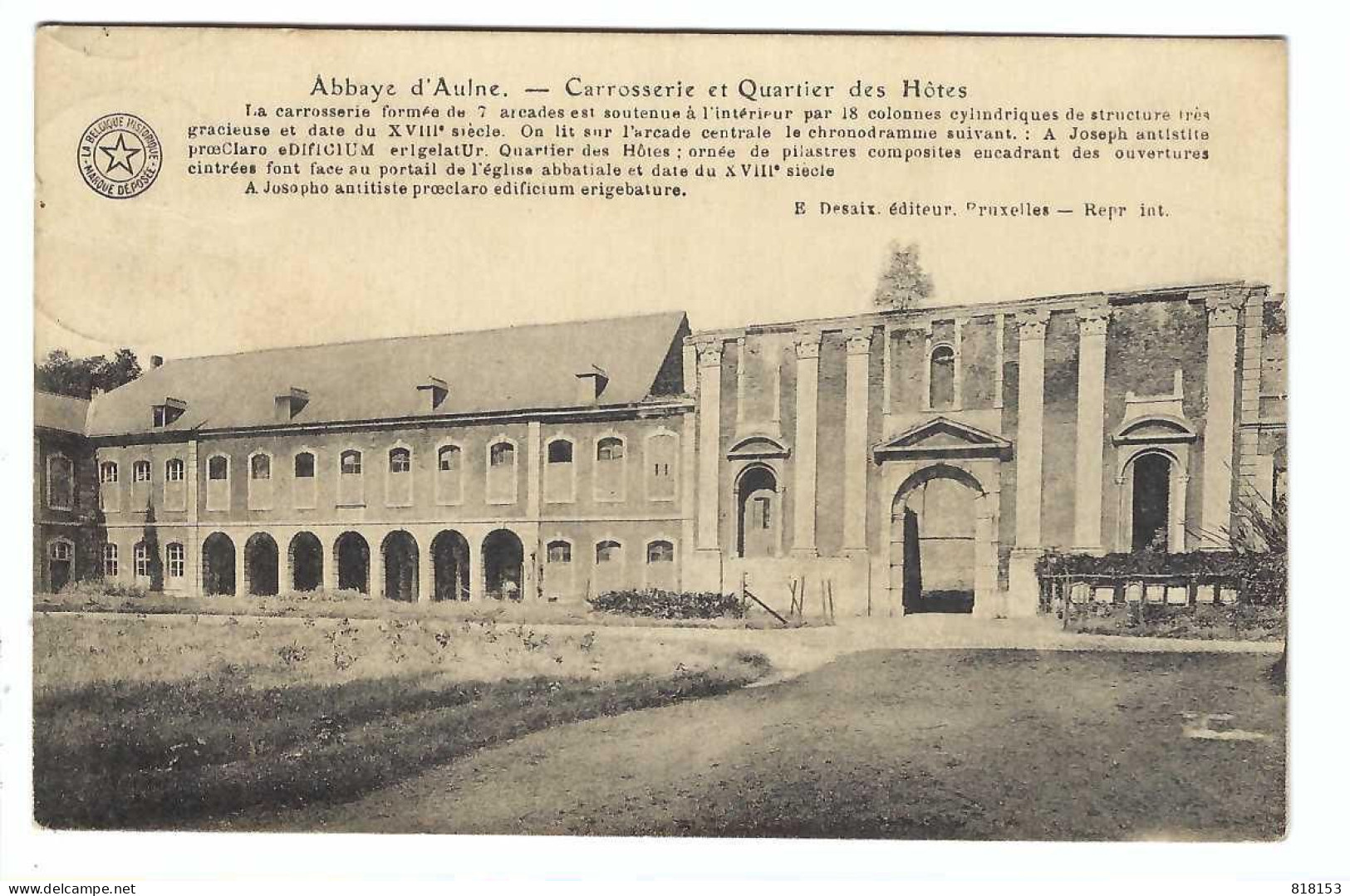 Abbaye D'Aulne - Carrosserie Et Quartier Des Hötes - Thuin