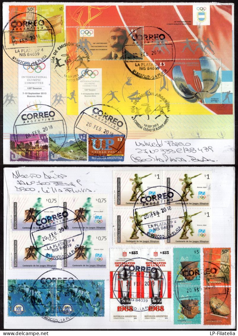 Argentina - 2018 - Modern Stamps - Diverse Stamps - Storia Postale