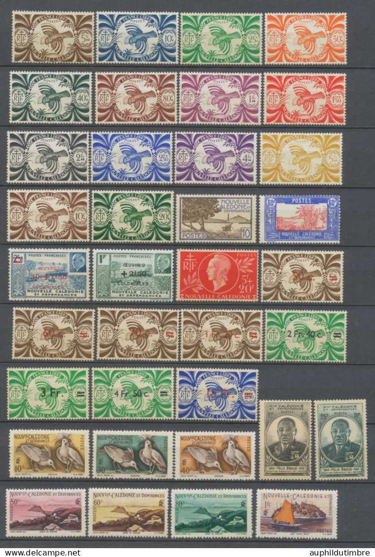 Colonies Françaises Nlle CALEDONIE N°230 à 290 N**/N*/Obl  C 197,25€ N3529 - Neufs