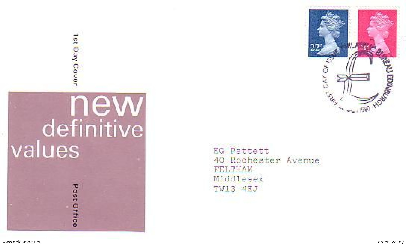 Machin 22 OCT 1980 23p 22p On Edinburgh Philatelic Bureau Handstamp FDC Cover ( A80 741) - Schotland