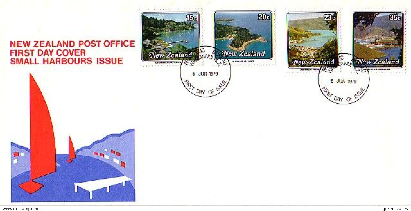New Zealand Small Harbours Petits Ports FDC Cover ( A80 129b) - Sonstige & Ohne Zuordnung