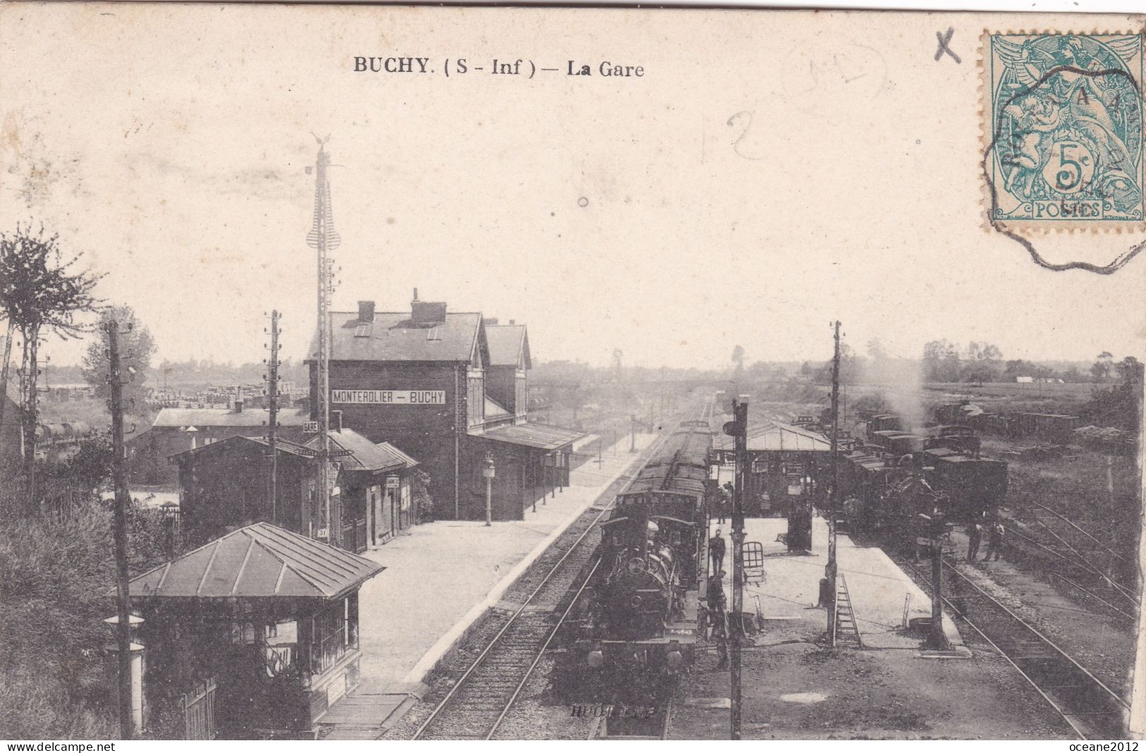 [76] Seine Maritime . Buchy. La Gare - Buchy