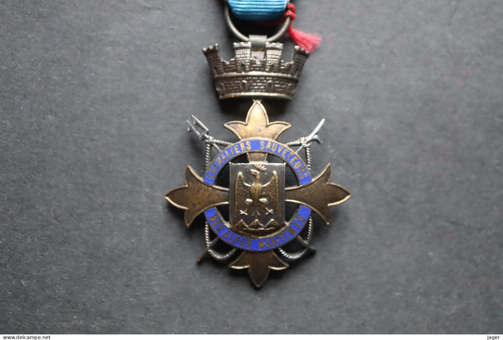 Médaille Ordre  Chevaliers Sauveteurs  Alpes Maritimes - France