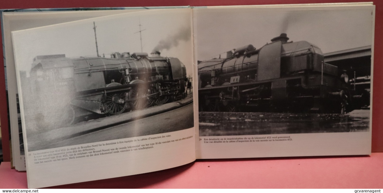 DEEL II VOLUME 2 - VAPEUR STOOM - EERSTE TIJDPERK TOT 1931  208 AFBEELDINGEN -MOOIE STAAT  26 X 21 CM  - VOIR IMAGES - Ferrocarril & Tranvías