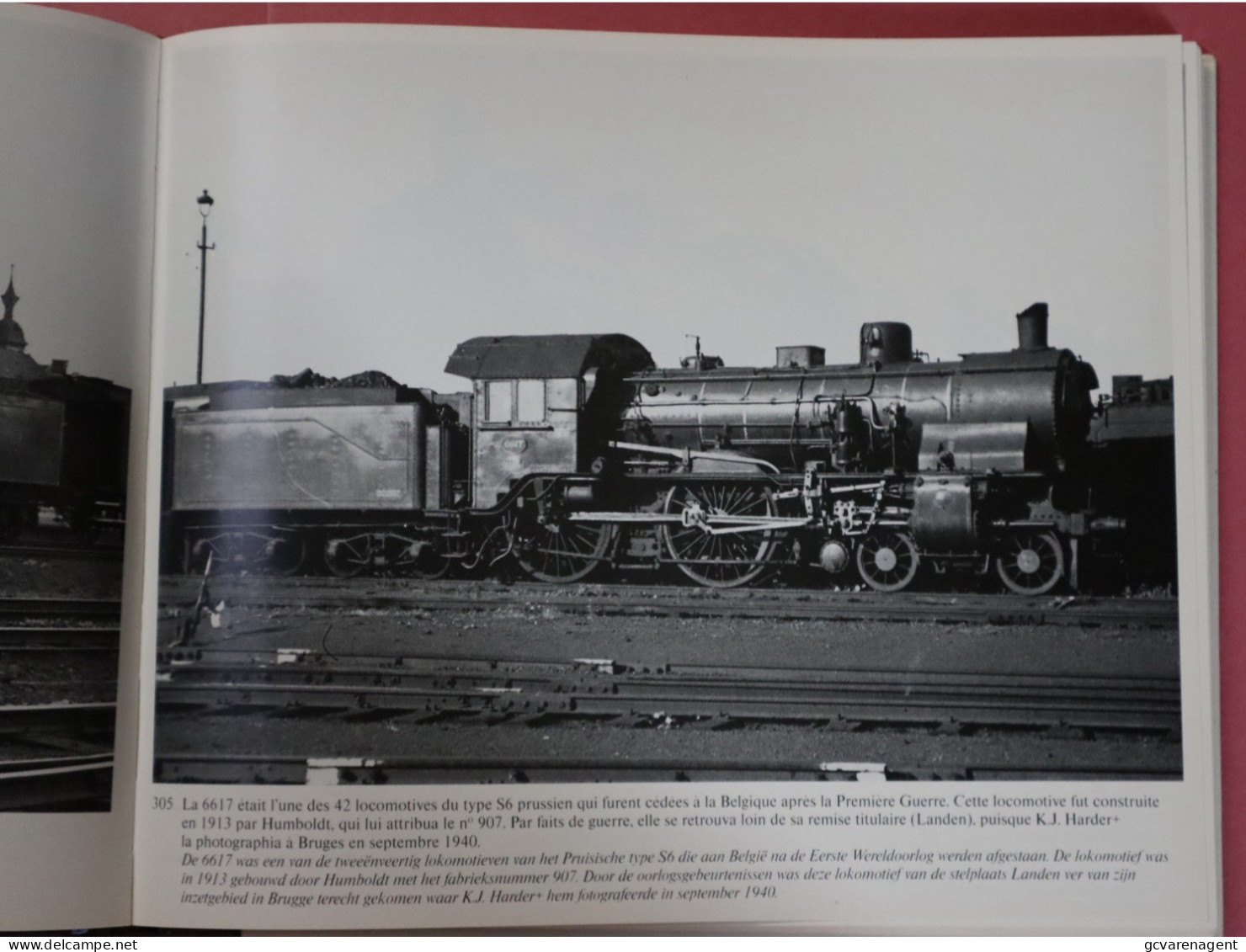 DEEL III VOLUME III - VAPEUR STOOM - TIJDPERK OORSPRONG TOT 1919 VANAFBEELD 101 TOT 584  -  26 X 21 CM  - VOIR IMAGES - Railway & Tramway