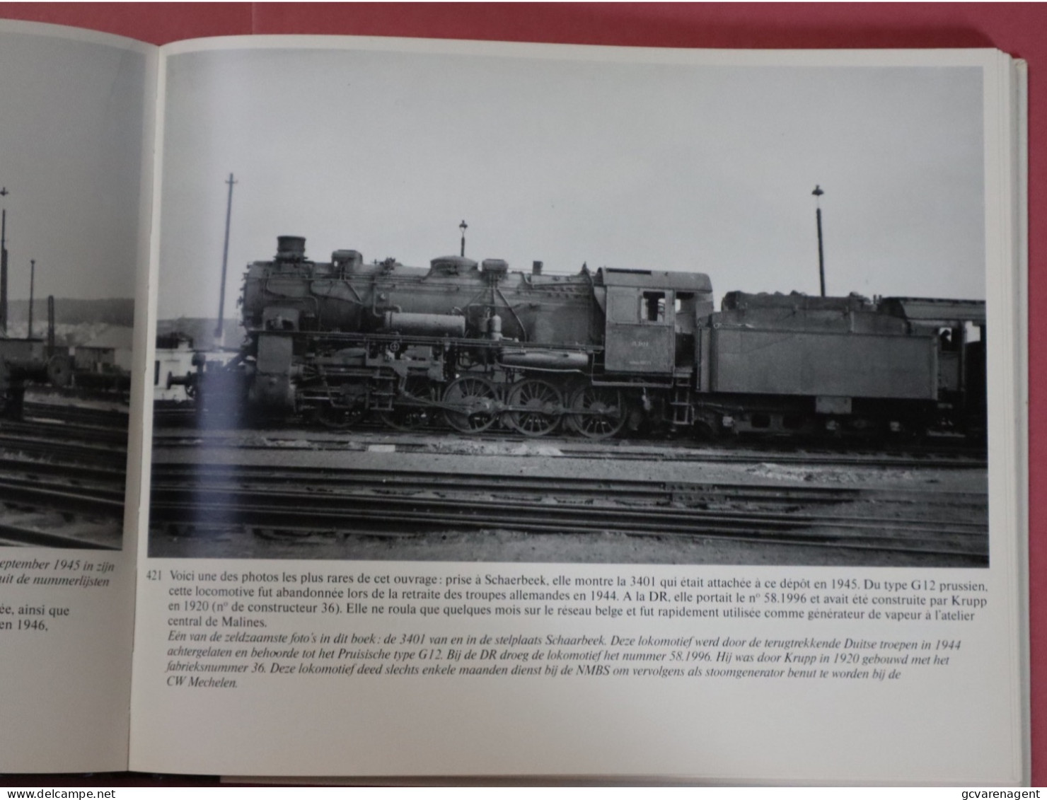 DEEL III VOLUME III - VAPEUR STOOM - TIJDPERK OORSPRONG TOT 1919 VANAFBEELD 101 TOT 584  -  26 X 21 CM  - VOIR IMAGES - Ferrovie & Tranvie