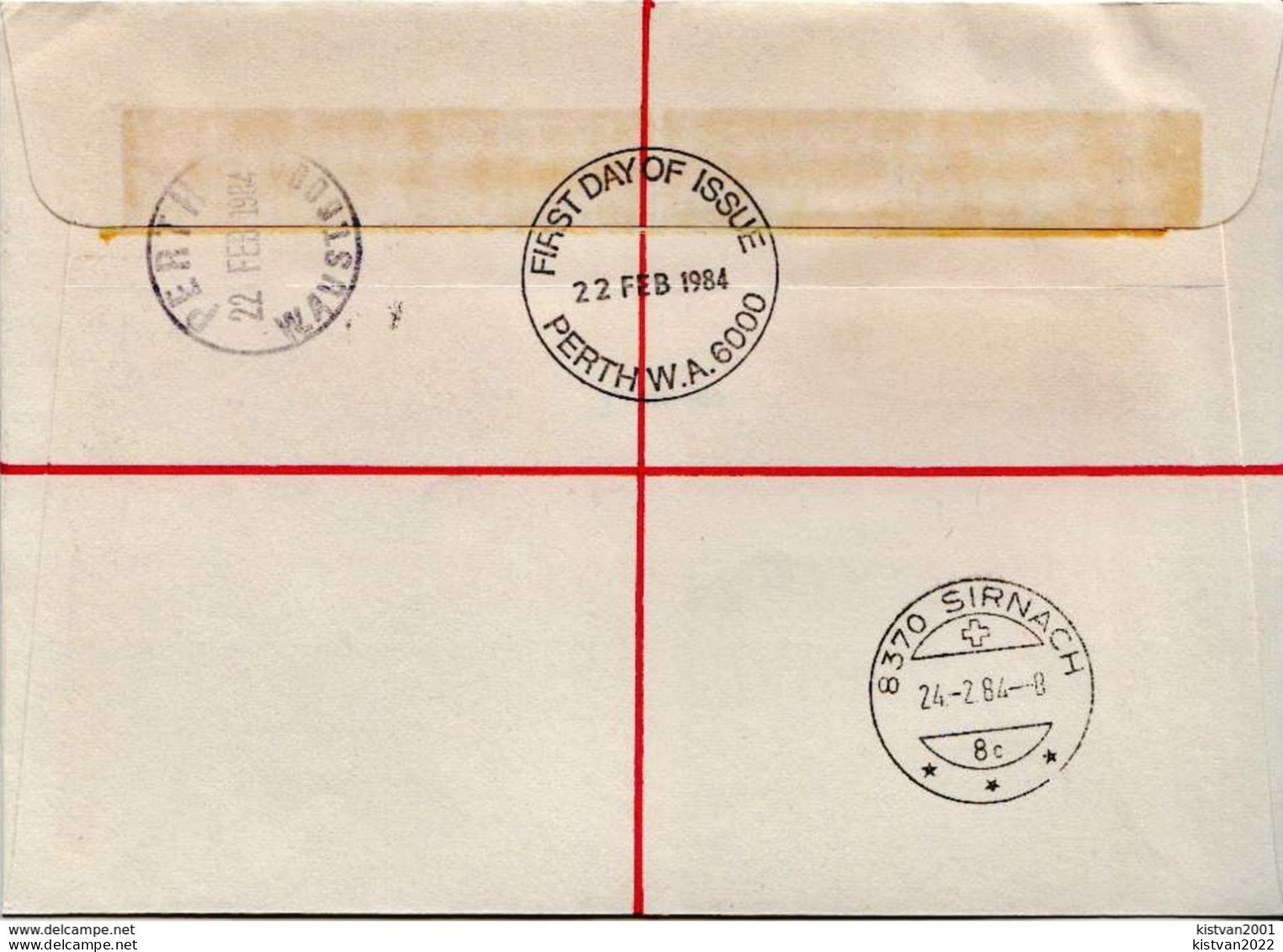 Postal History: Australia Used Registered FDC With Machine Stamp - Viñetas De Franqueo [ATM]