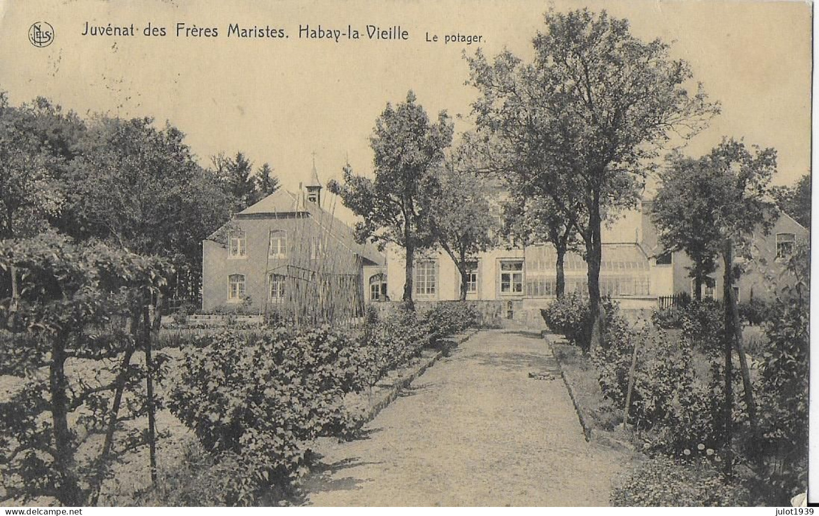 Julot1939 ... HABAY ..-- FRERES MARISTES . Vers LIGNEUVILLE ( Melle Maria ZIANS ) . - Habay