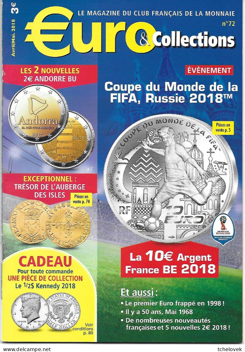 (Livres). Monnaies. Euro Et Collections N° 71 & 72. 2018 & 98 Elisabeth II - French