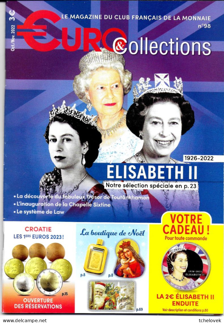 (Livres). Monnaies. Euro Et Collections N° 71 & 72. 2018 & 98 Elisabeth II - Französisch