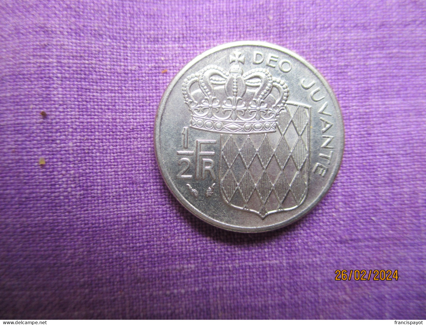 Monaco 1/2 Francs 1977 - 1960-2001 Nouveaux Francs