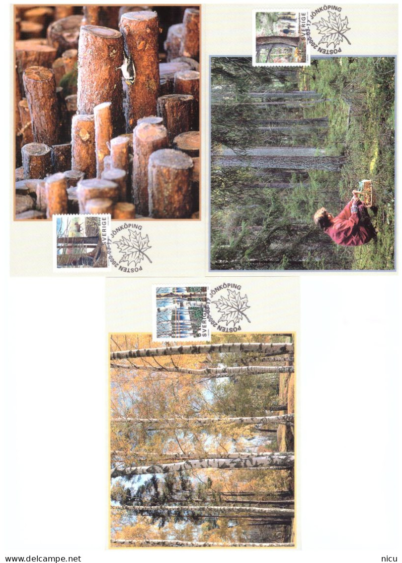 2000 - FORESTS - Maximum Cards & Covers