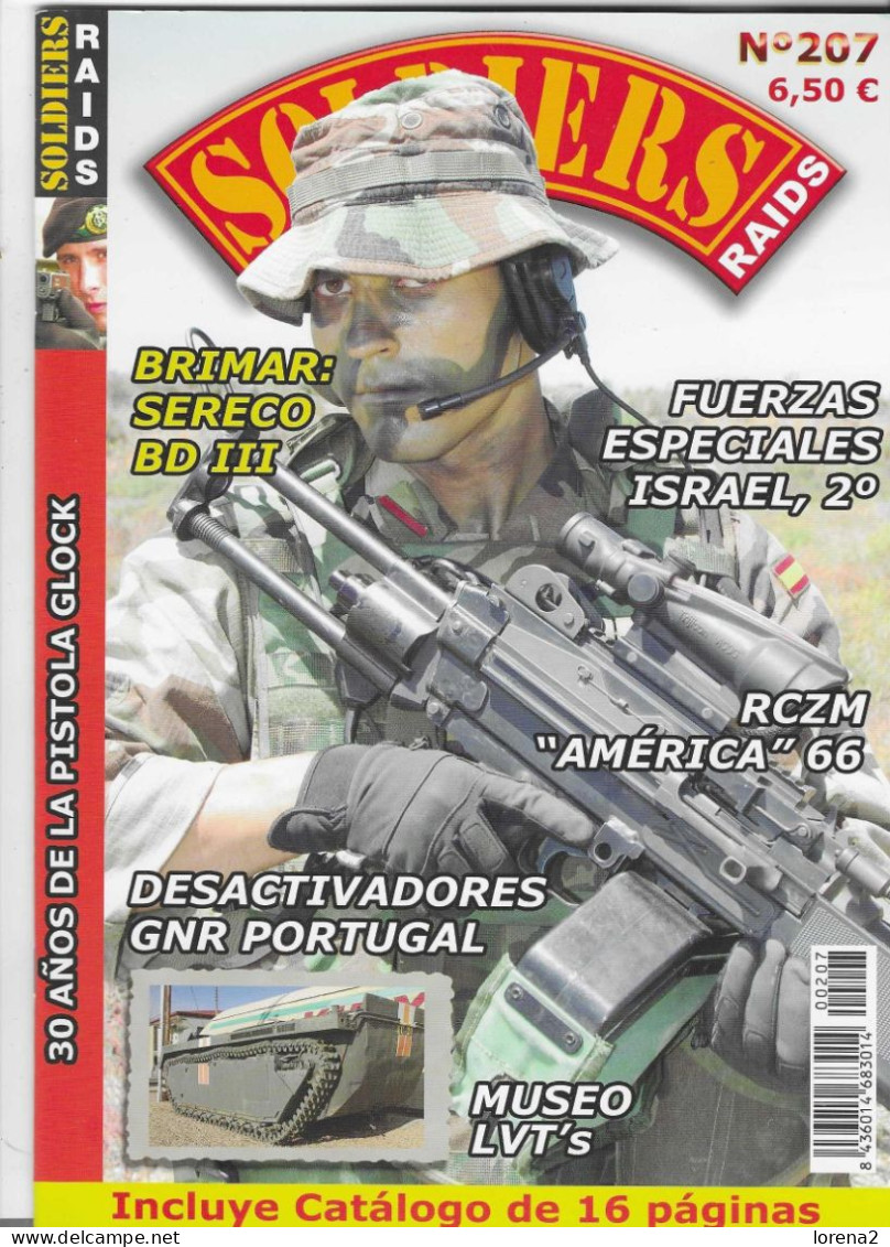 Revista Soldier Raids Nº 207. Rsr-207 - Español