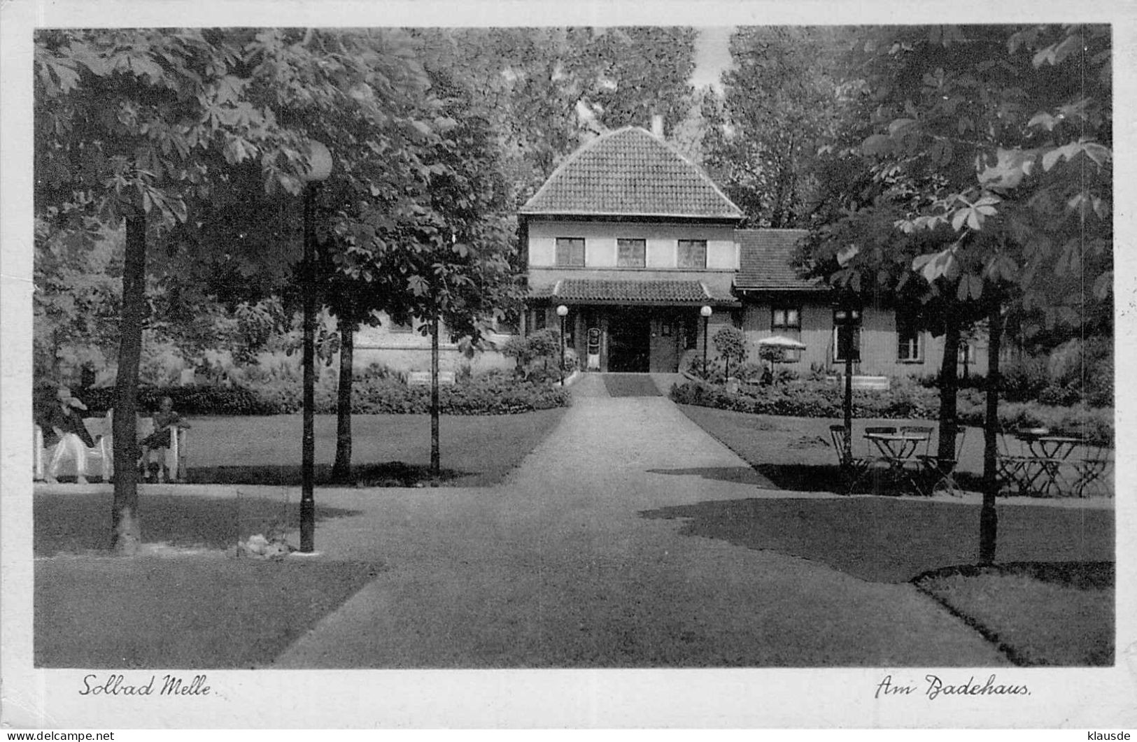 Solbad Melle - Am Badehaus Gel.194? - Melle