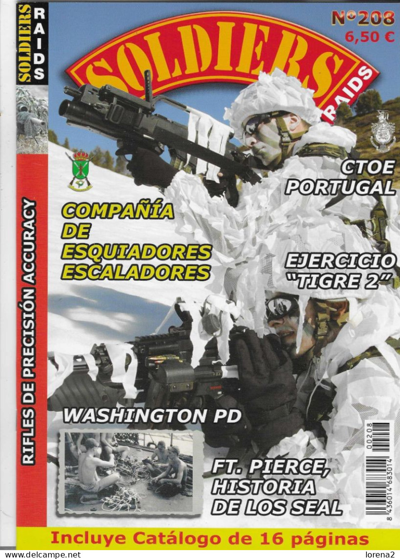 Revista Soldier Raids Nº 208. Rsr-208 - Spagnolo