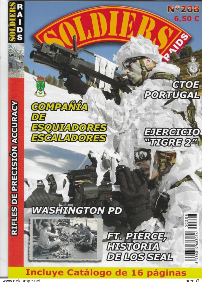 Revista Soldier Raids Nº 208. Rsr-208 - Spanish