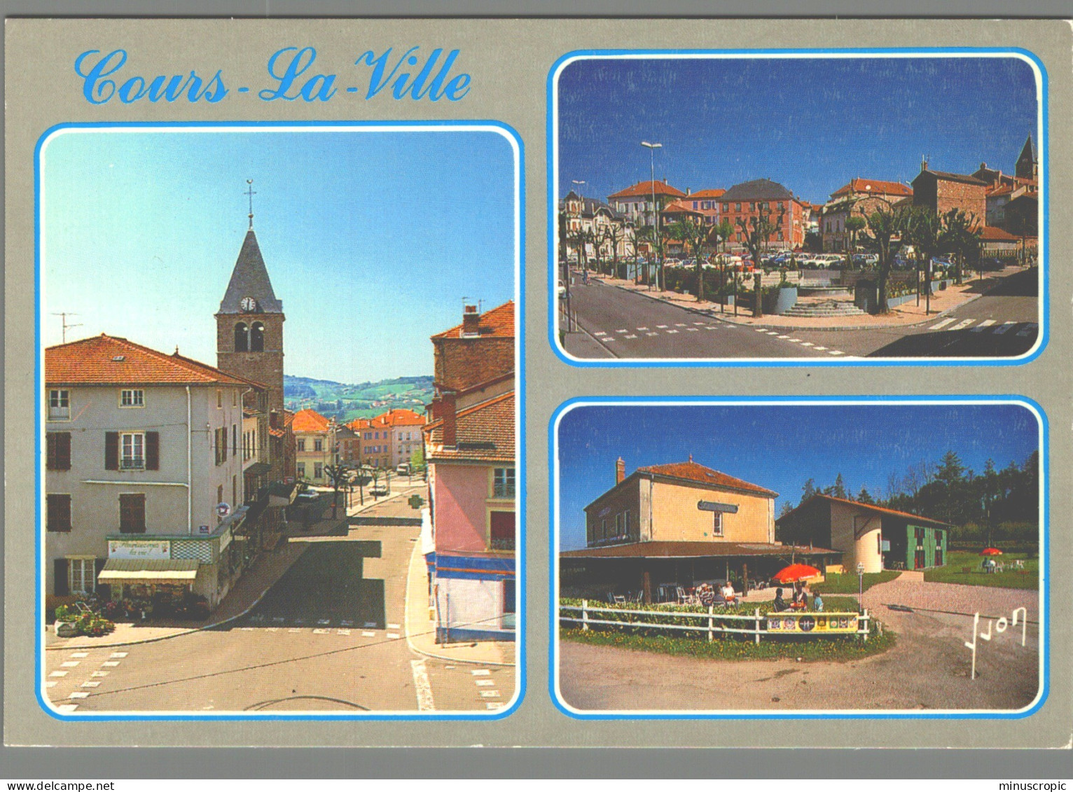 CPM 69 - Cours La Ville - Carte Multivues - Cours-la-Ville