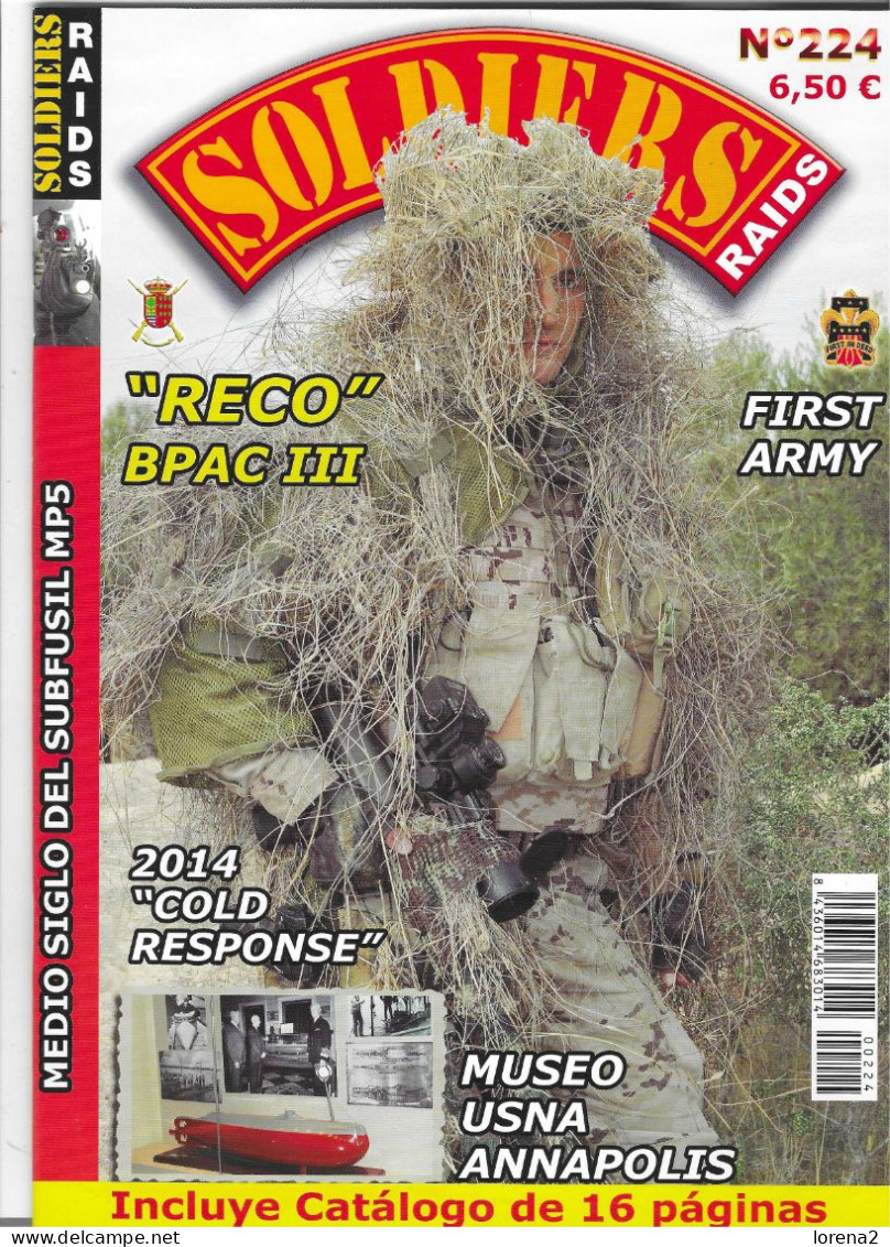 Revista Soldier Raids Nº 224. Rsr-224 - Spanish