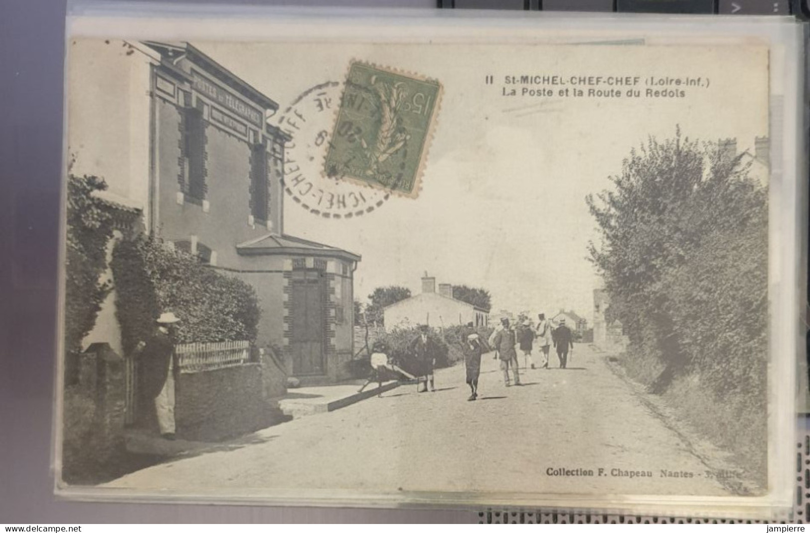 11 - St-Michel-Chef-Chef (Loire-Inf) - La Poste Et La Route De Redois - Saint-Michel-Chef-Chef