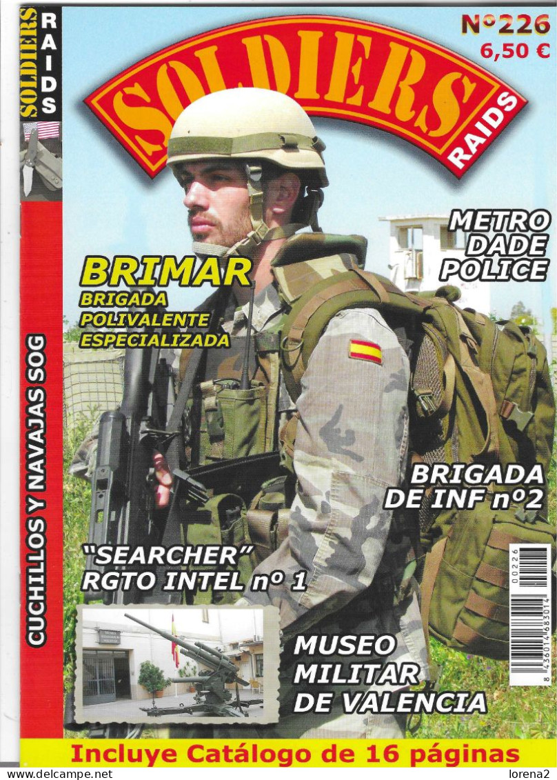 Revista Soldier Raids Nº 226. Rsr-226 - Spanish