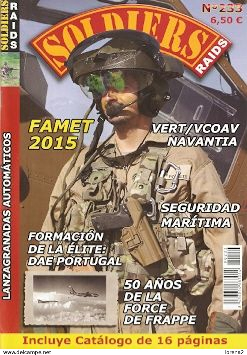 Revista Soldier Raids Nº 233. Rsr-233 - Spagnolo