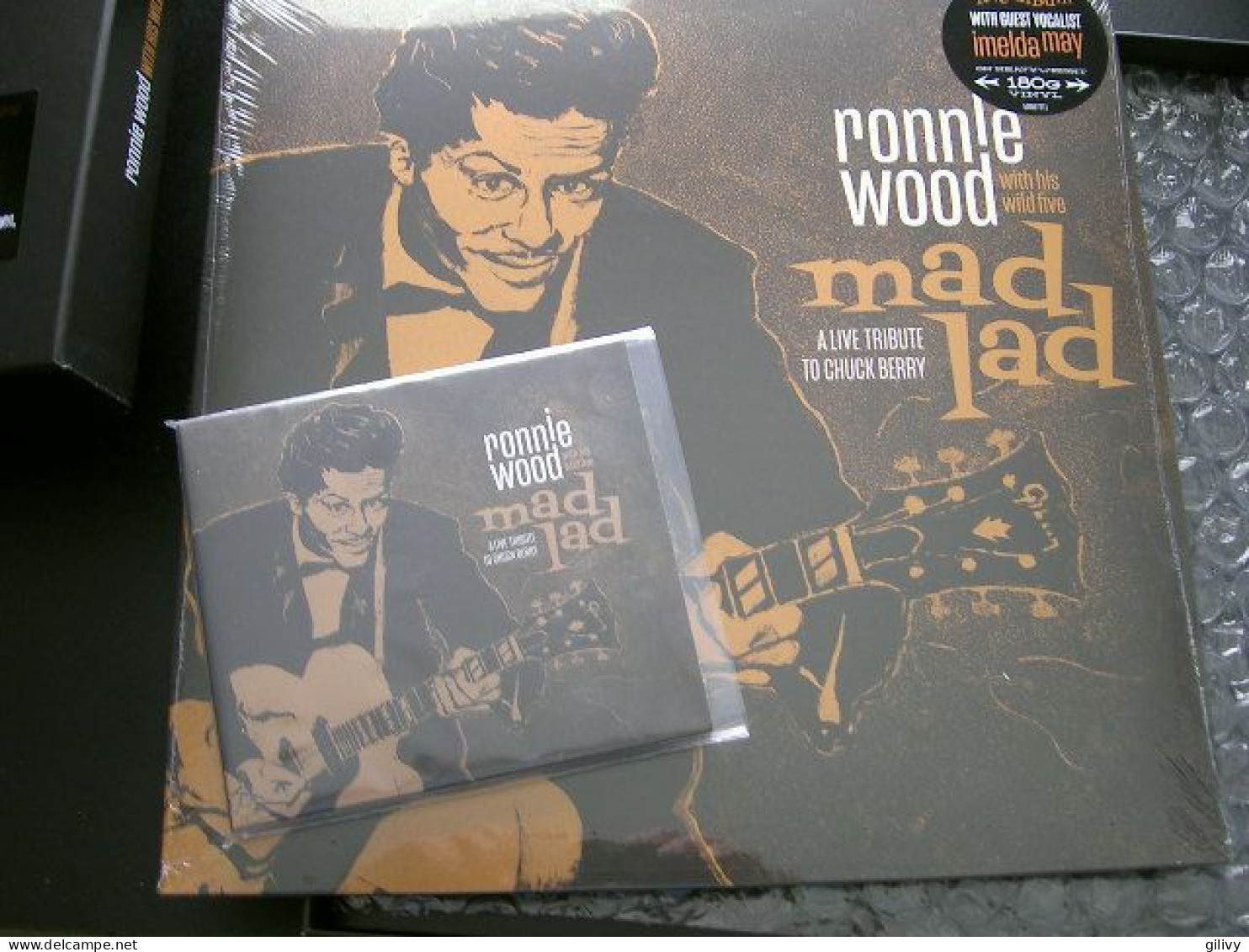 Coffret Vinyle / Cd -  RONNIE WOOD : " Mad Lad "  - Deluxe Edition - Formats Spéciaux