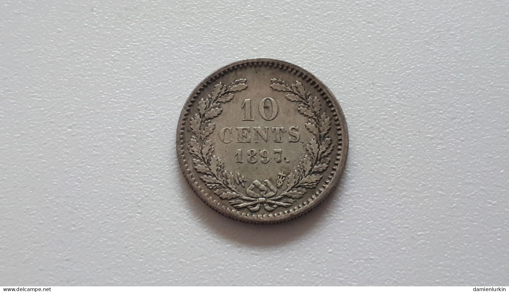 PAYS-BAS WILHELMINA SUPERBE 10 CENTS 1897 !! ZILVER/ARGENT/SILVER/SILBER/PLATA/ARGENTO COTES : 10€-20€-45€-100€ - 10 Cent