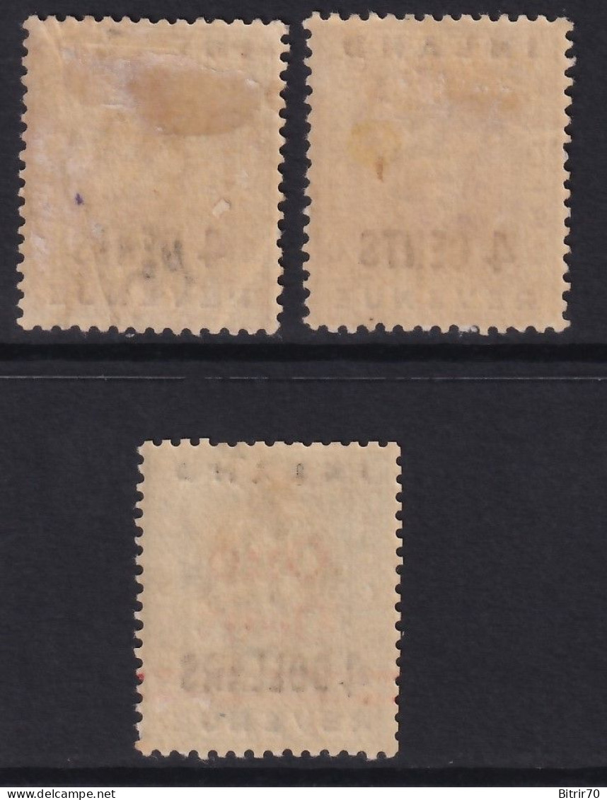 Guayana Británica, Fiscales, 1888-89 Y&T. 4I, 4II, 20, MH. - British Guiana (...-1966)