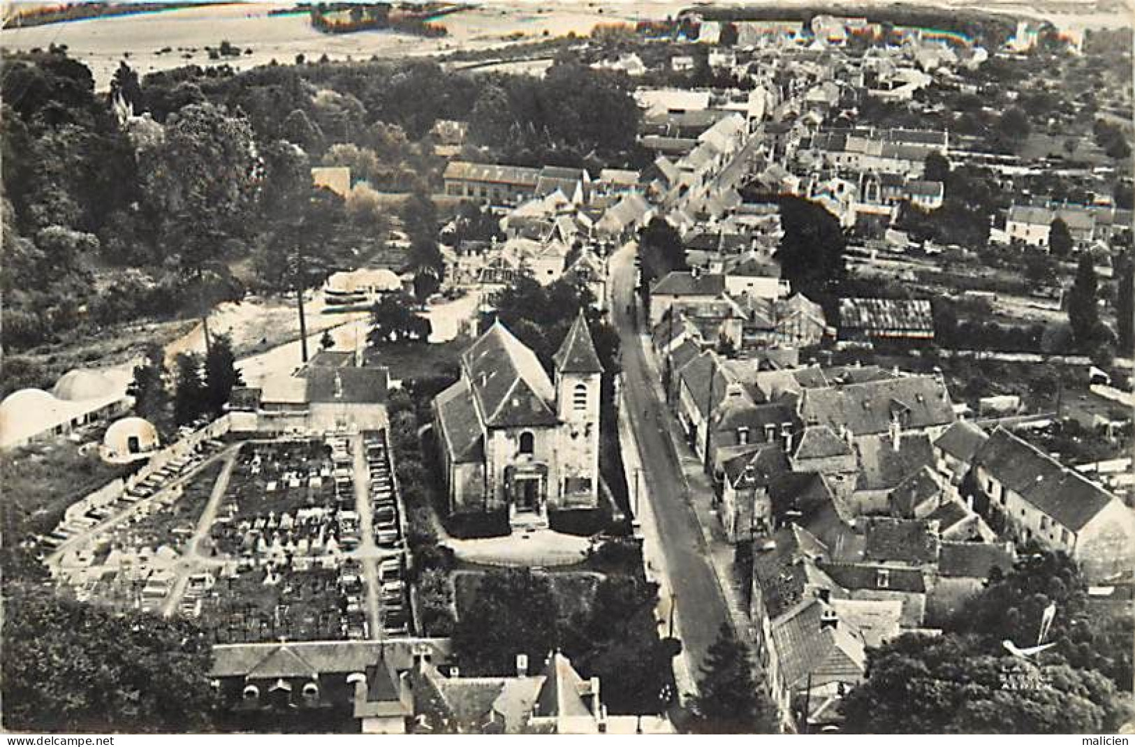 -dpts Div.-ref-BM640- Val D Oise - Saint Martin Du Tertre - St Martin Du Tertre - Vue Generale - En Avion Au Dessus De. - Saint-Martin-du-Tertre