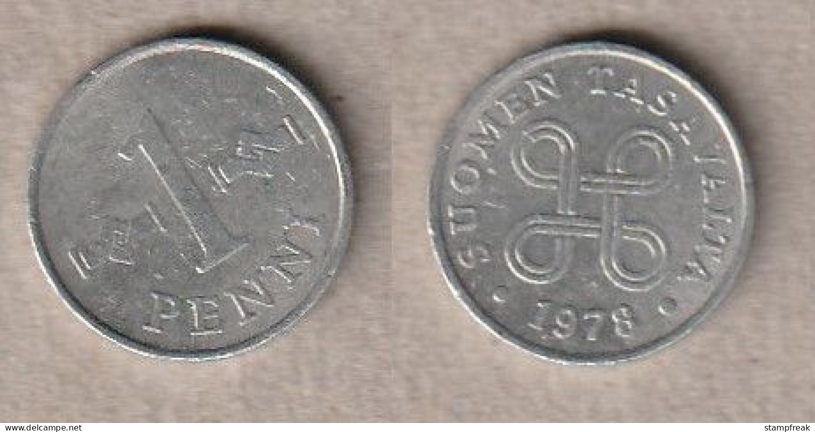 02309) Finnland, 1 Penni 1978 - Finlande