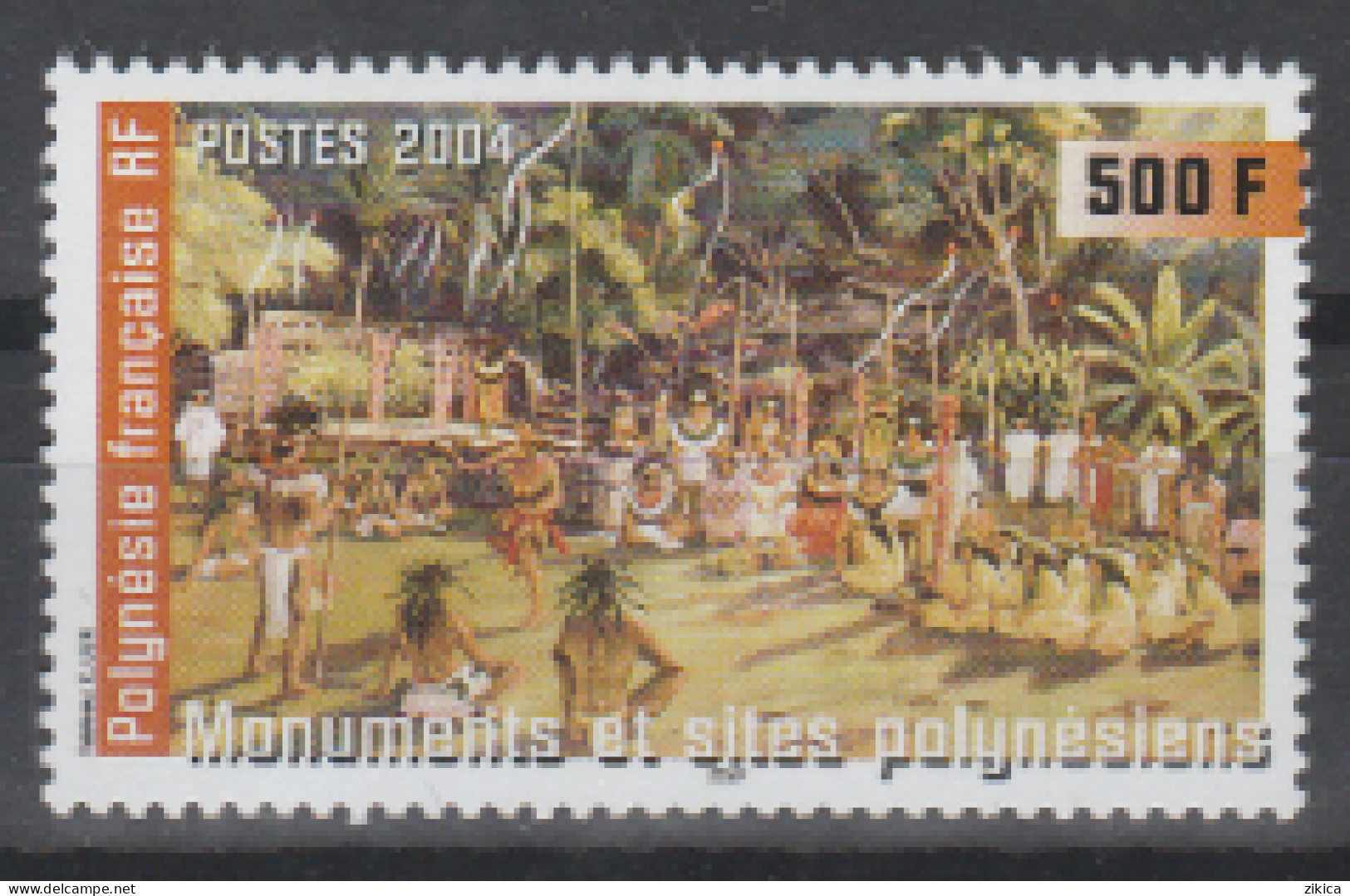 French Polynesia / Polynésie Française 2004 Ceremonial Dance.folklore. MNH** - Lettres & Documents