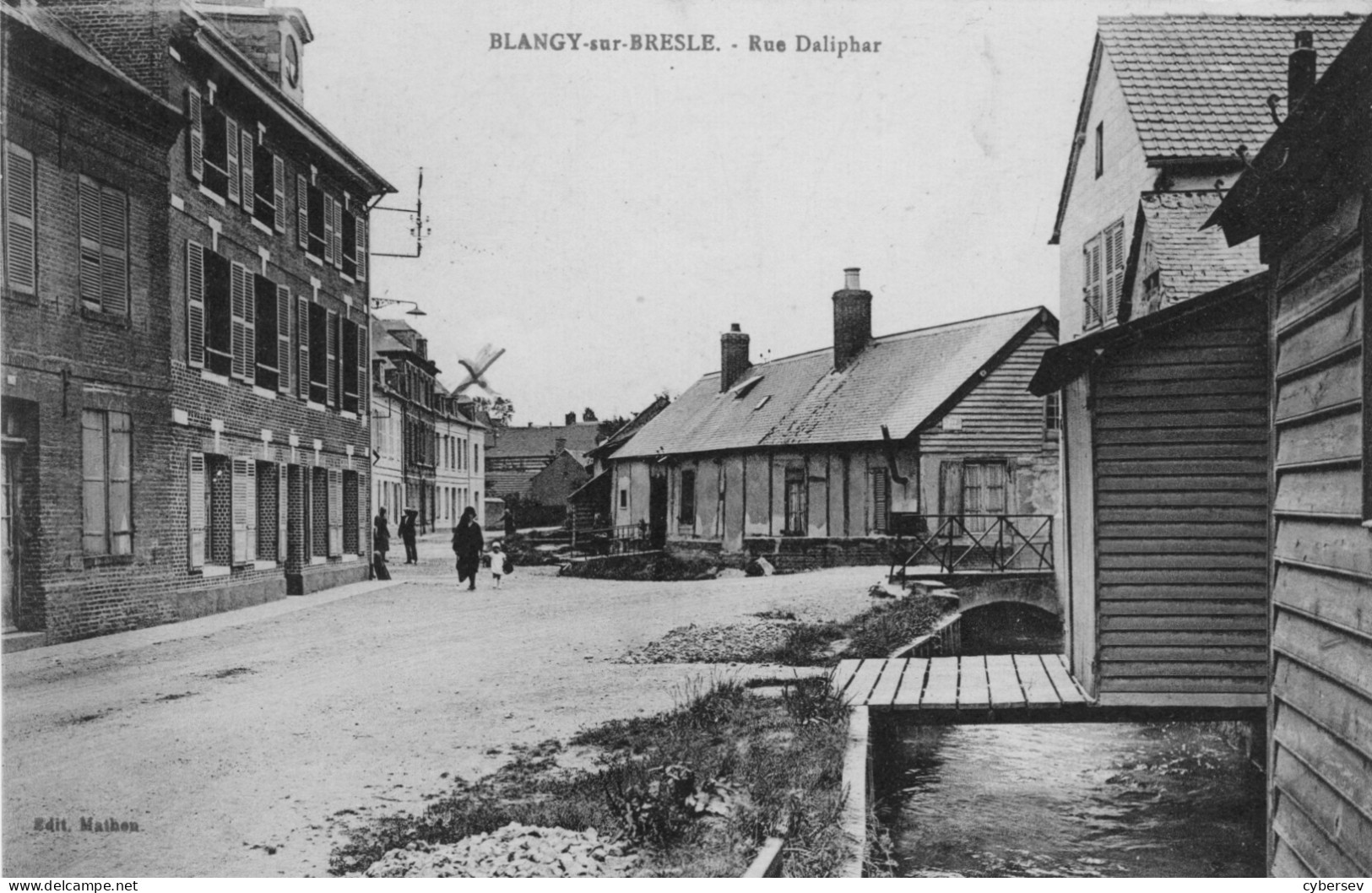 BLANGY-sur-BRESLE - Rue Daliphar - Animé - Blangy-sur-Bresle