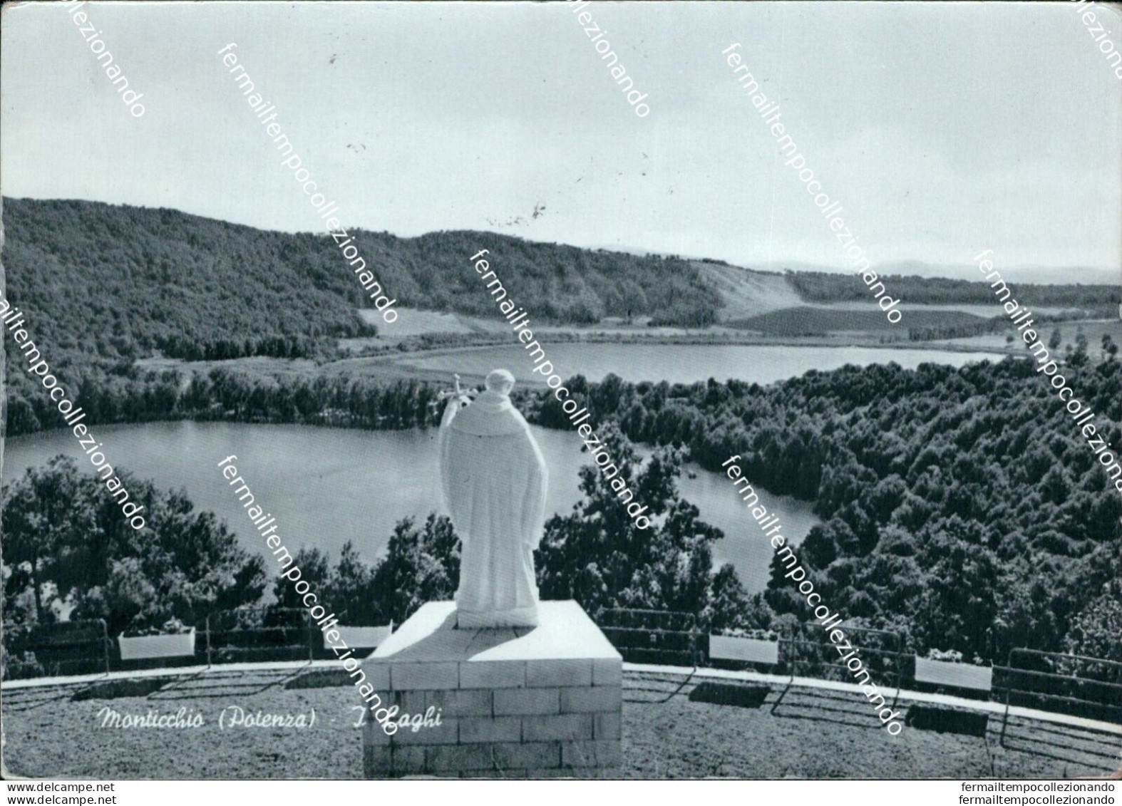 Ci423 Cartolina Monticchio I Laghi Provincia Di Potenza Basilicata - Potenza