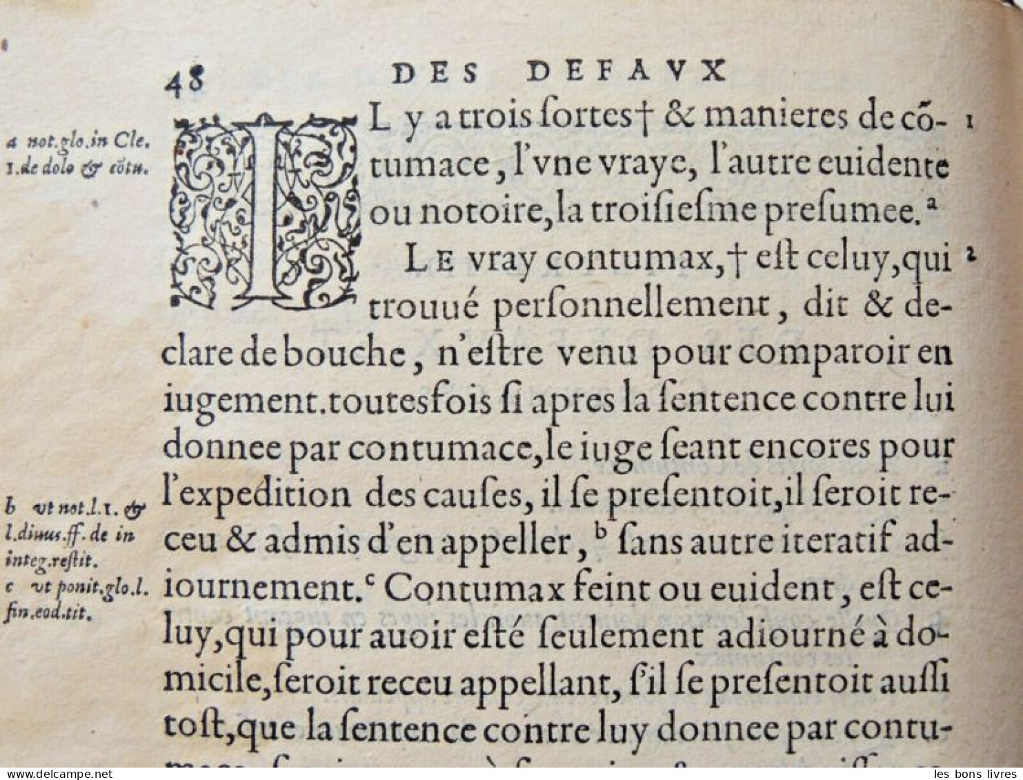 1581. Vélin. Antoine Fontanon. La Pratiqve de Masver ancien, Ivrisconsvlte