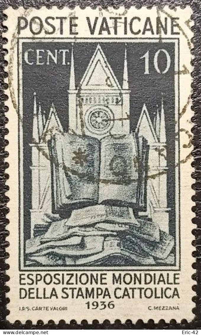 VATICAN. Y&T N°73. USED. - Gebruikt