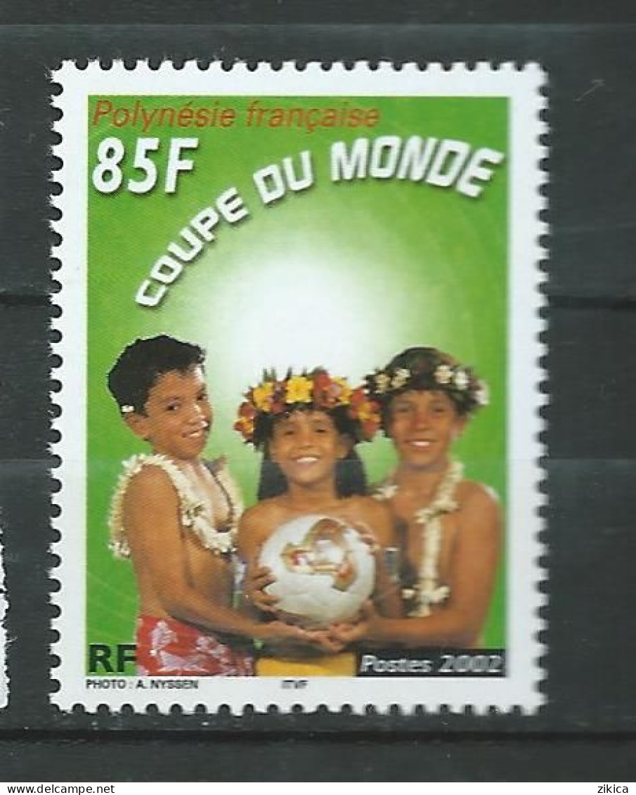 French Polynesia / Polynésie Française 2002 Football World Cup - South Korea And Japan. MNH** - Briefe U. Dokumente