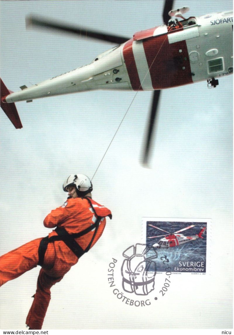 2007 - SEA RESCUE SOCIETY - 100 AYEARS - Maximum Cards & Covers