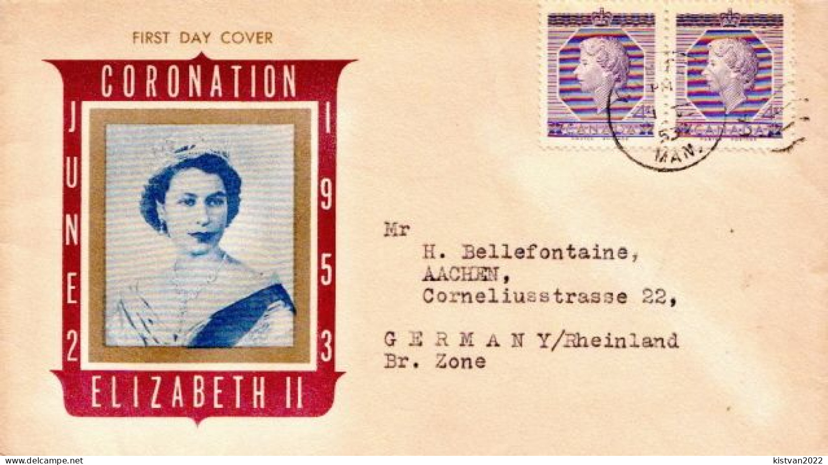 Postal History: Canada Cover - Lettres & Documents