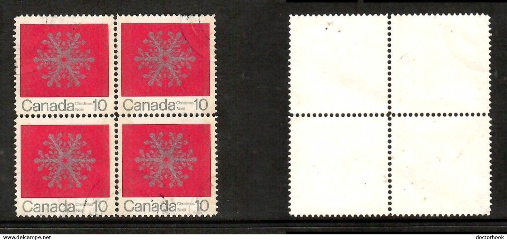 CANADA   Scott # 556 USED BLOCK Of 4 (CONDITION AS PER SCAN) (CAN-220) - Blocs-feuillets