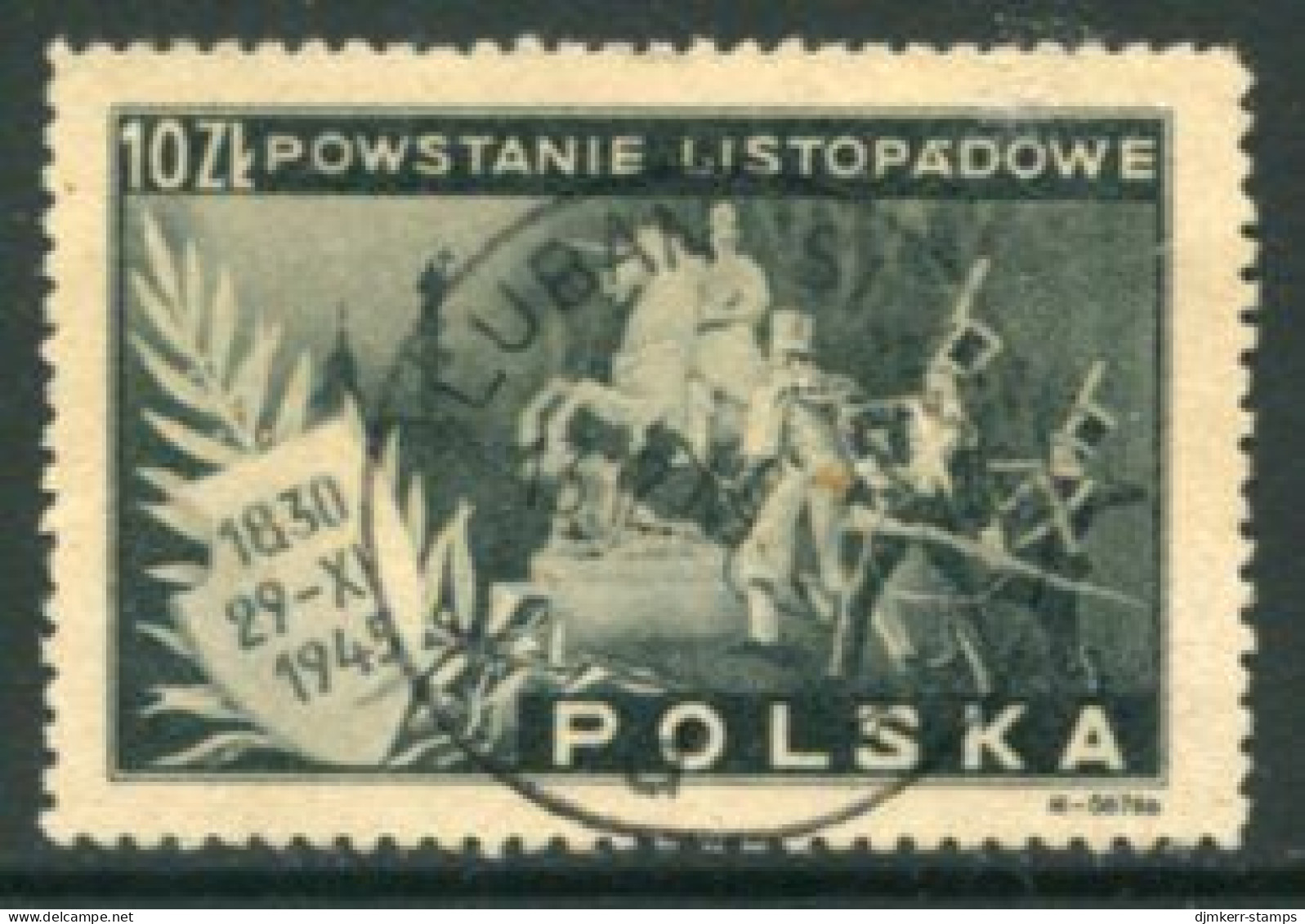 POLAND 1945 November Rising Of 1830, Used.  Michel 420 - Used Stamps