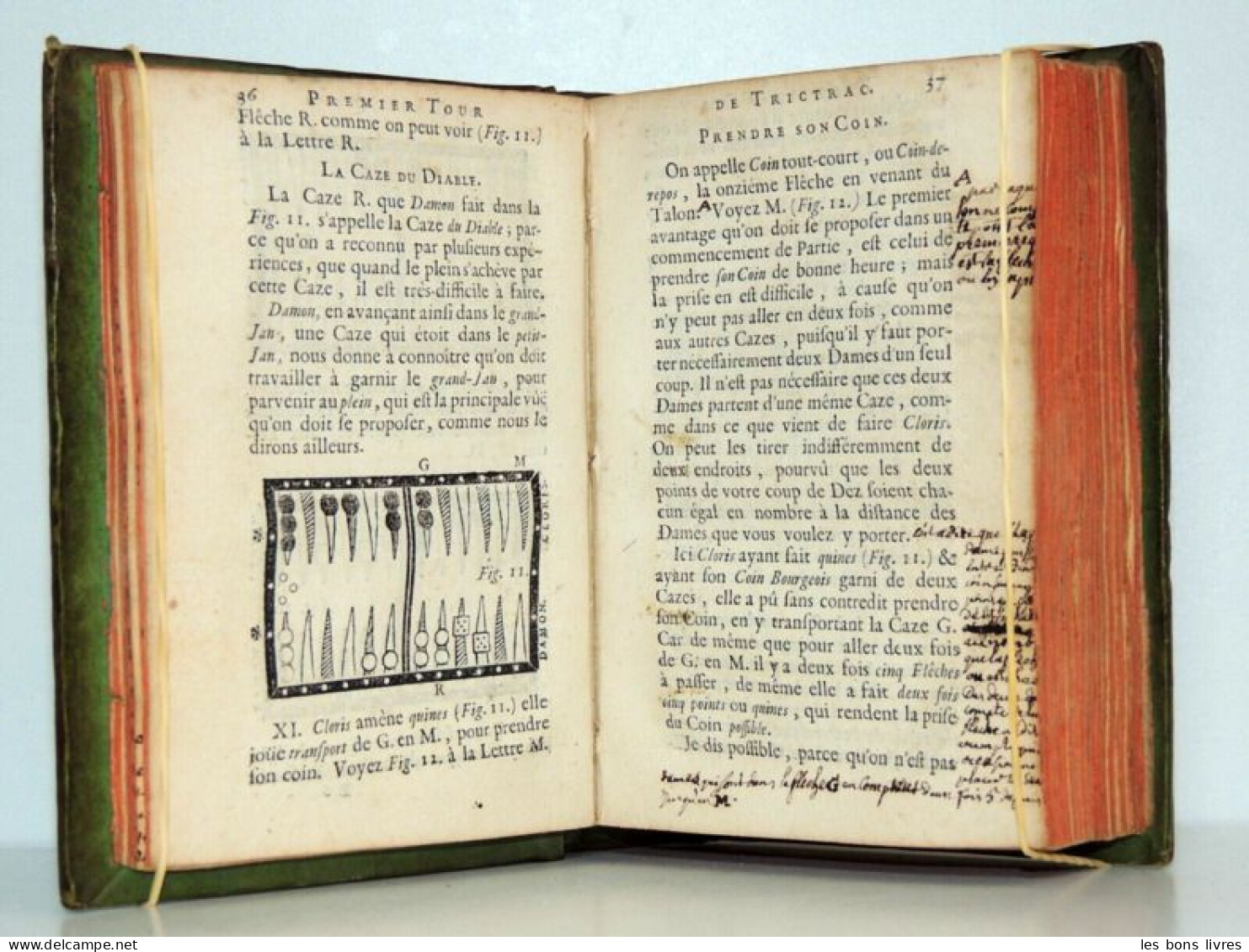 1756. Jeux. Le grand Trictrac ou Méthode facile pour apprendre. l’Abbé *** Rare