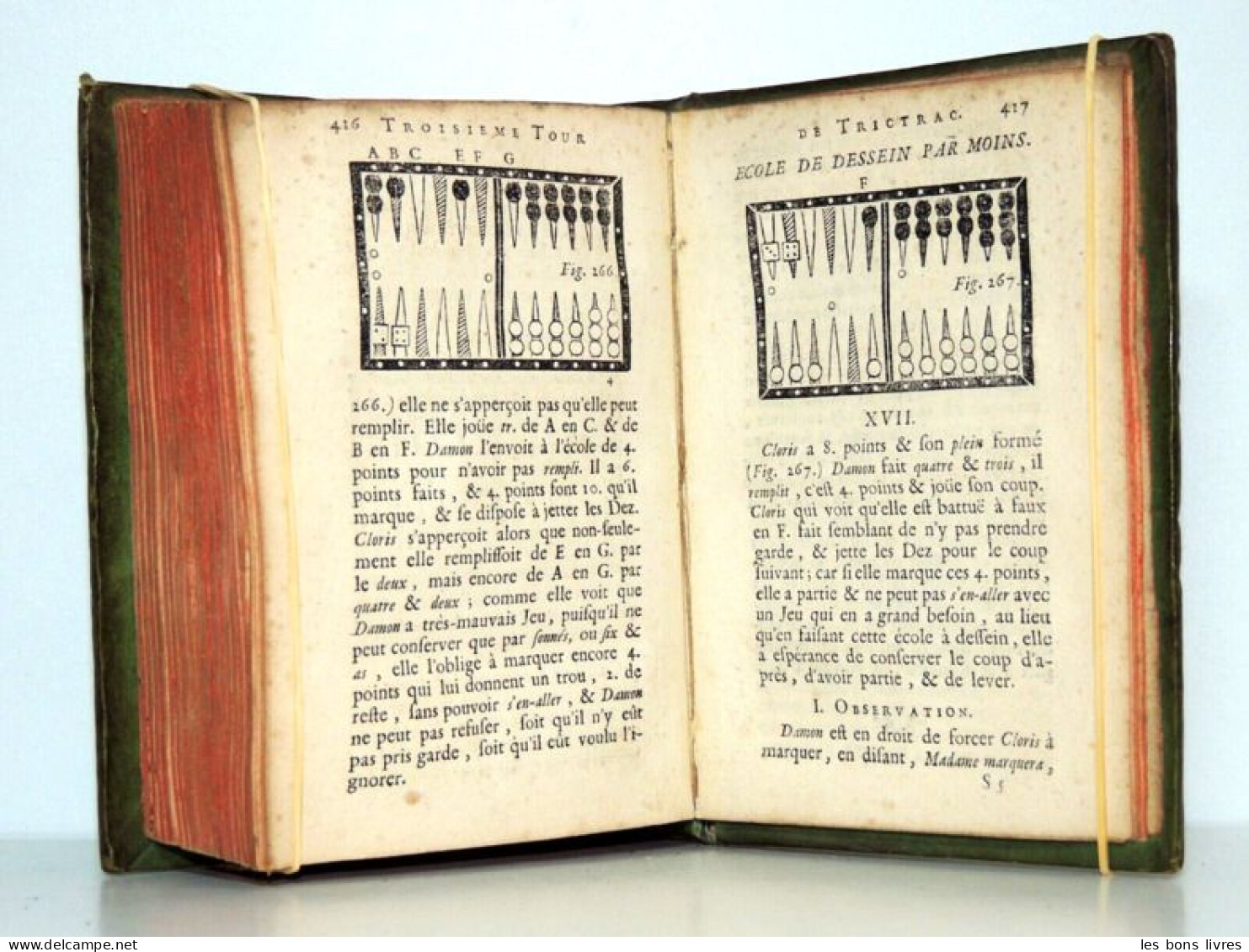 1756. Jeux. Le grand Trictrac ou Méthode facile pour apprendre. l’Abbé *** Rare