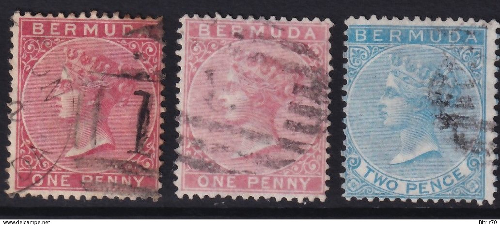 Bermudas, 1965-73  Y&T. 1E, 2, - Bermuda