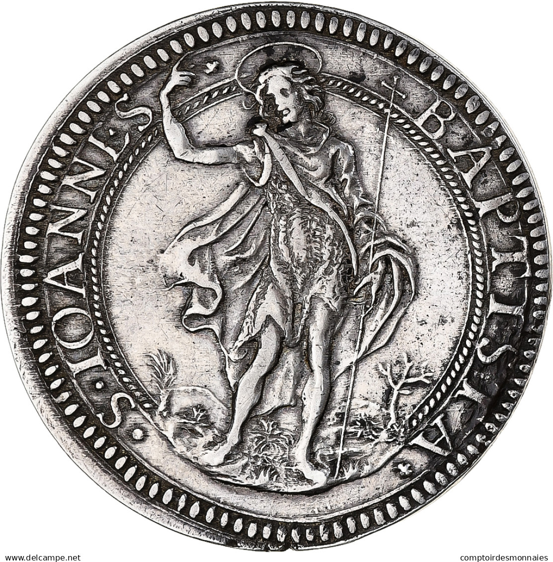 Italie, Toscane, Ferdinando II De' Medici, Piastre, 1628, Florence, Argent, TTB+ - Toscane